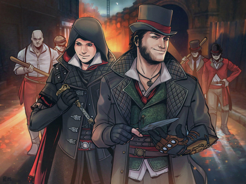 assassins creed jacob frye evie