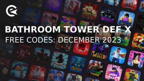 Bathroom tower defense x codes december