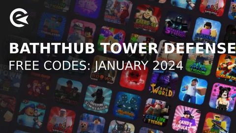 Bathtub tower defense codes january