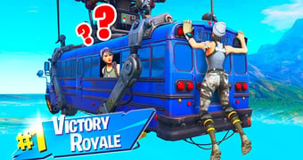 Battle bus fortnite landing spots