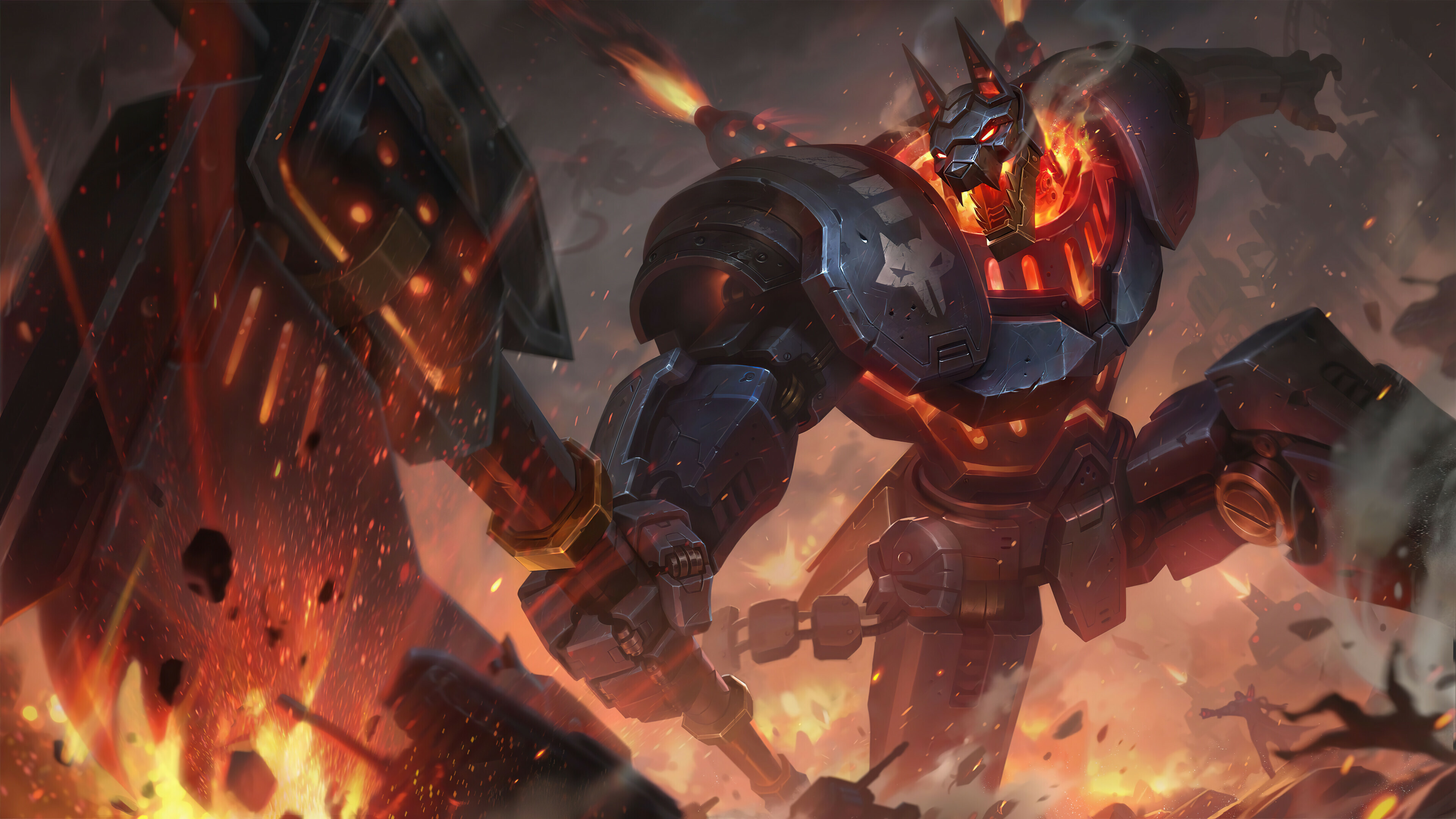 Battlecast Nasus skin splash