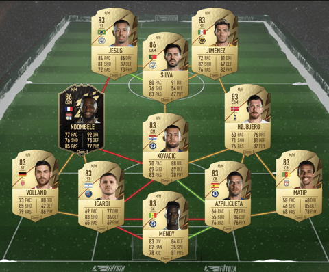 Ben yedder team 1