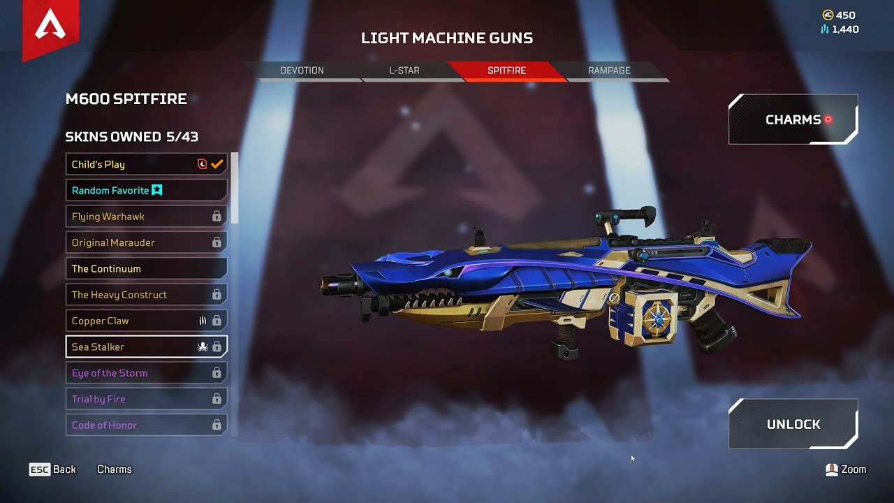 Best Spitfire Skins sea stalker
