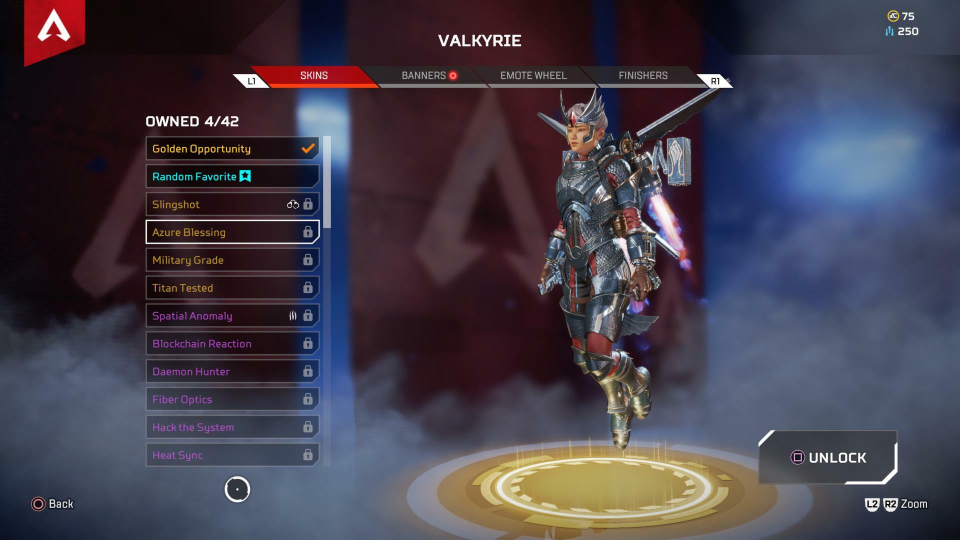 Best Valkyrie Skins In Apex Legends 4 Azure Blessing