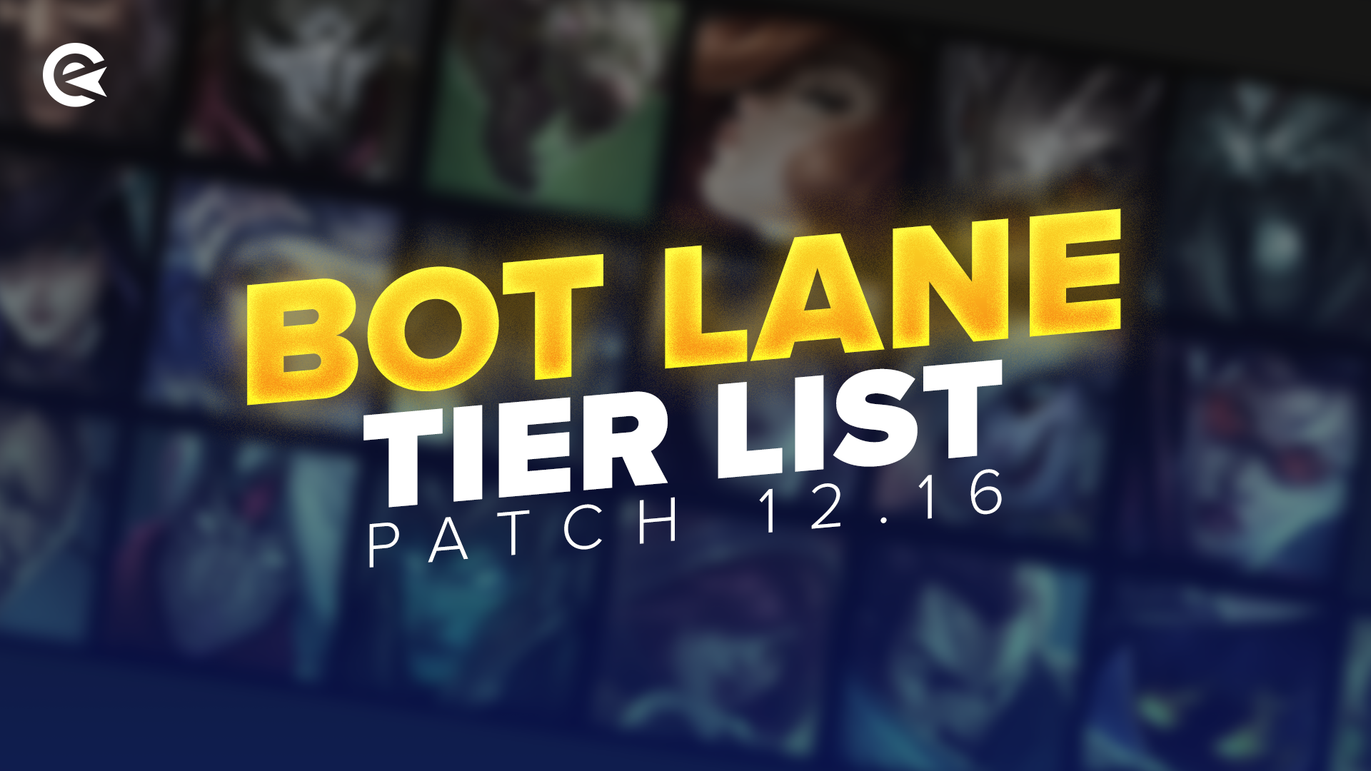 Best adcs 12 16 tier list
