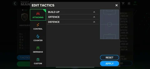 Best attacking tactics ea fc mobile
