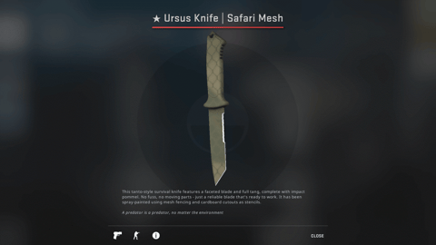 Best cs go knife skins ursus knife minimal