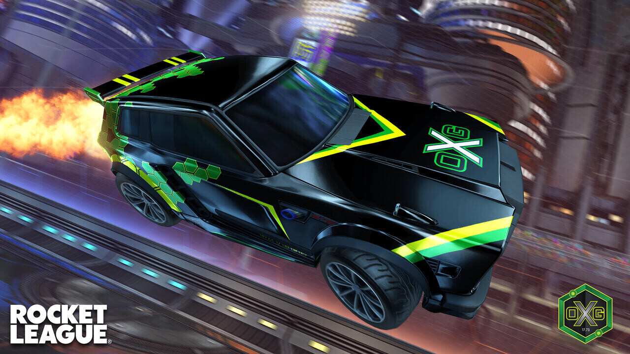 Best rocket league esports org decals Oxygen Esports