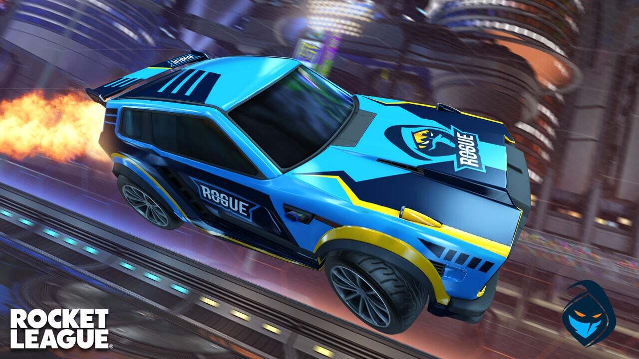 Best rocket league esports org decals Rogue