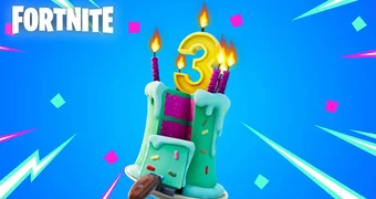 Birthday cake fortnite