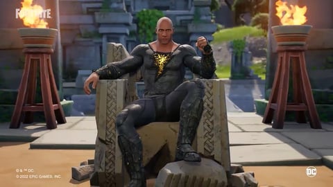 Black adam fortnite