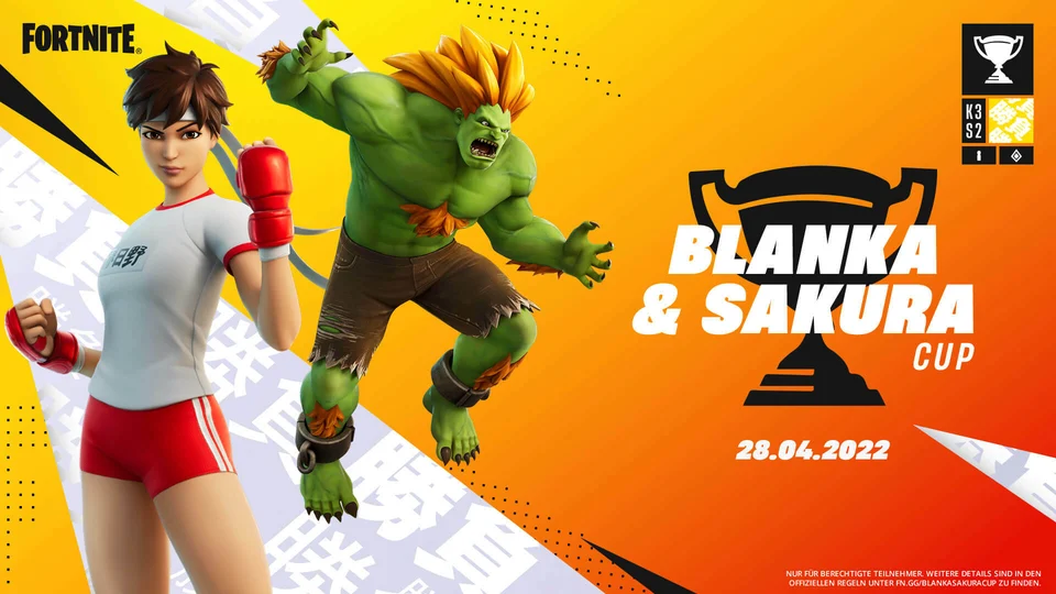 Blanka & Sakura Fortnite Cup: Prize, Registration & More | EarlyGame