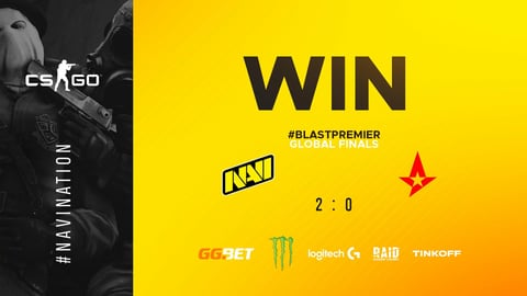 Blast premier global final navi champion