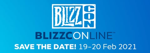 Blizzcon online 2021 save the date