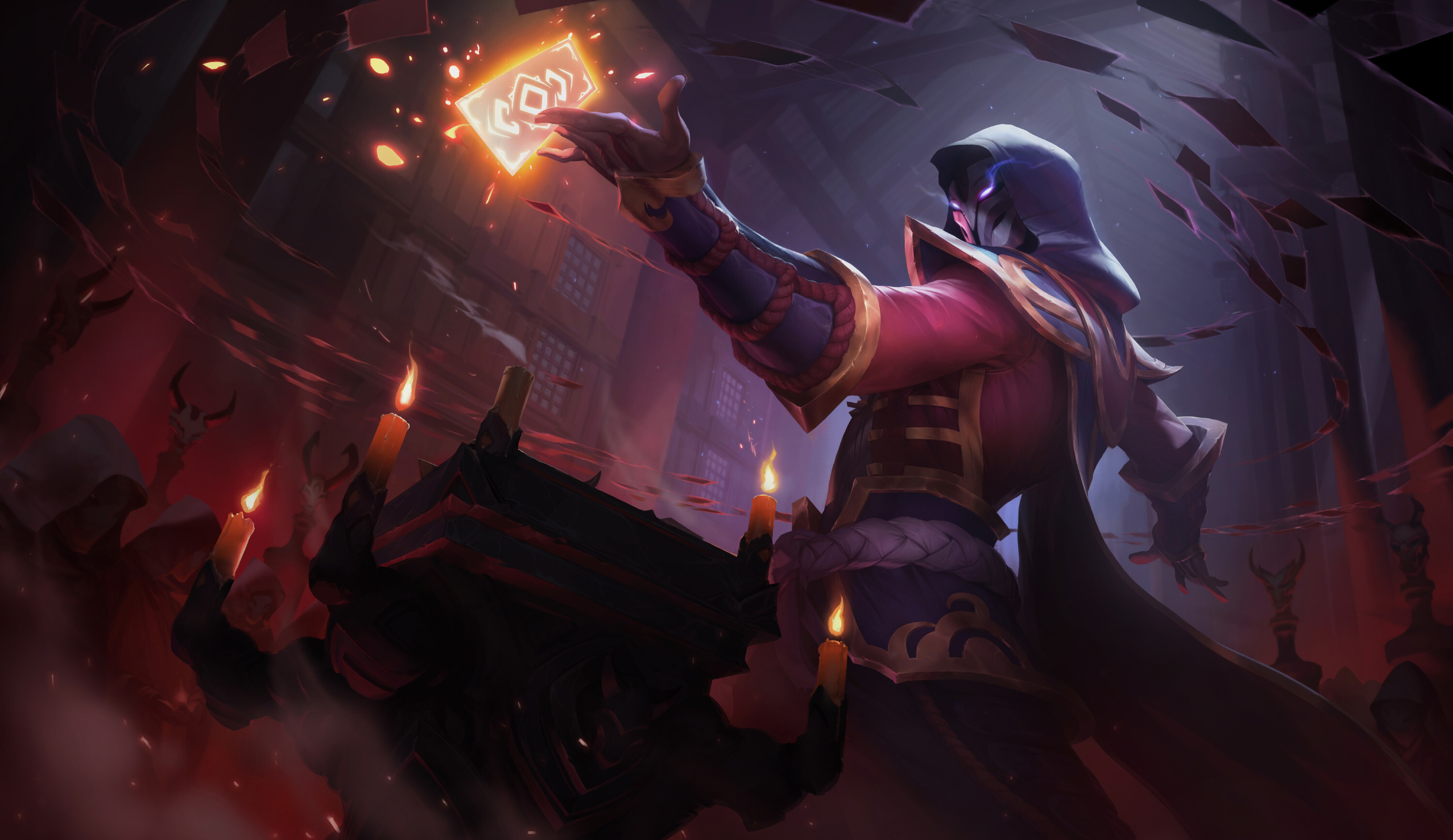 Twisted Fate de la Luna Sangrienta