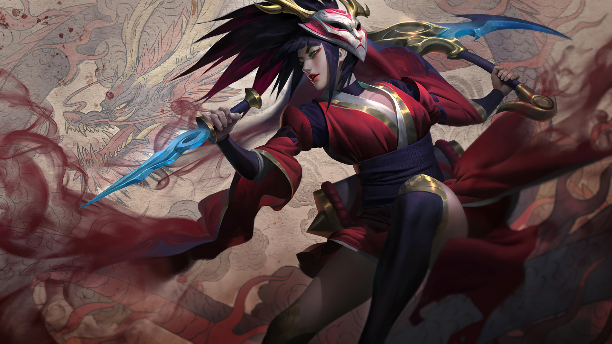 Blood moon akali