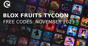 Blox fruits tycoon codes november 2023