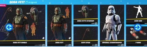 Boba fett bundle fornite 27 12 21