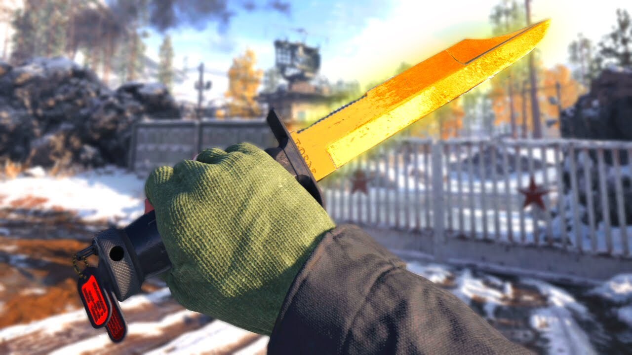 Bocw zombies knife