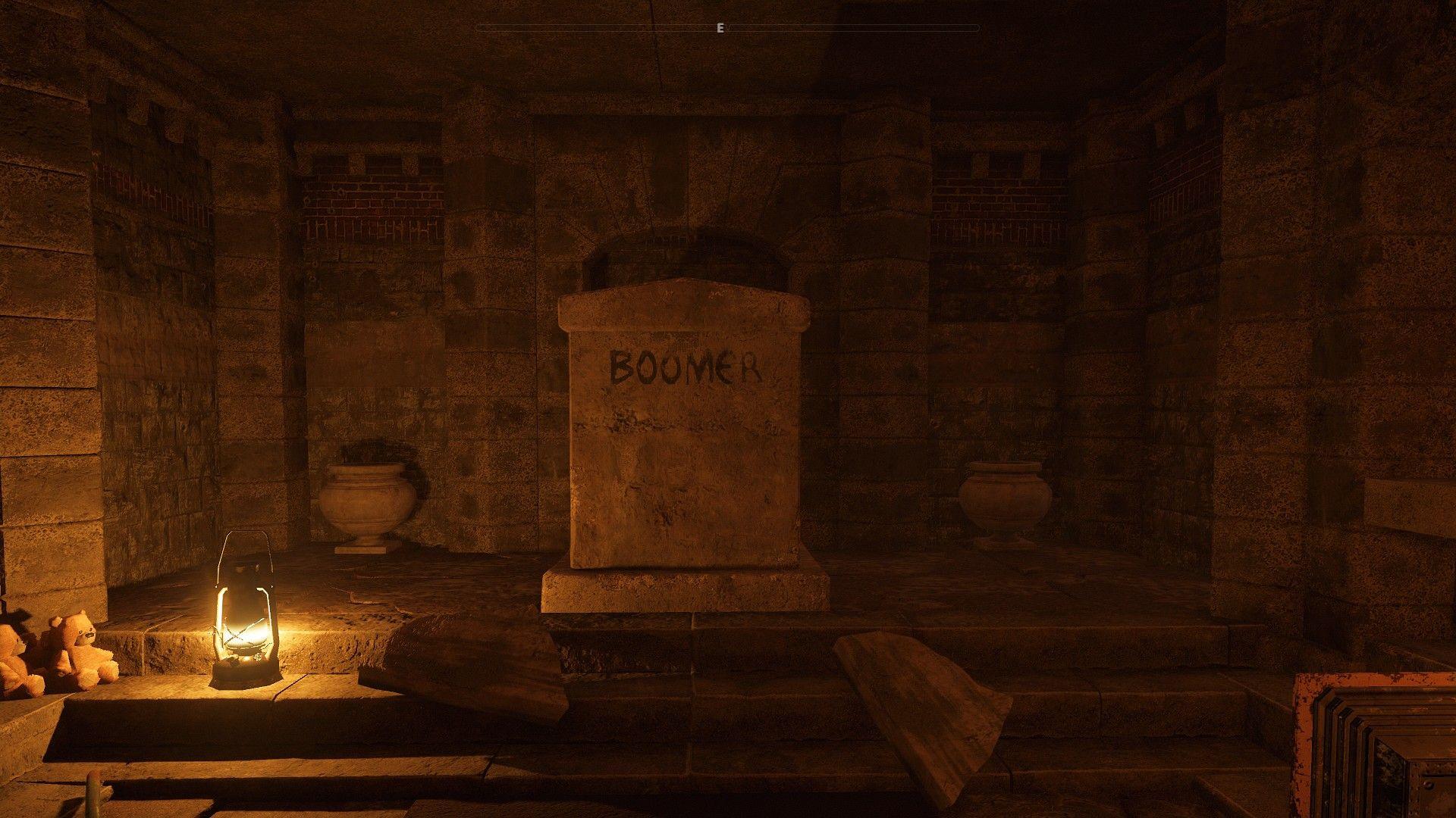 Boomers grave