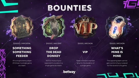 Bounties blast dota