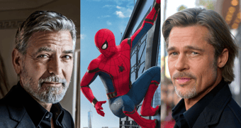 Brad pitt george clooney spider man jon watts