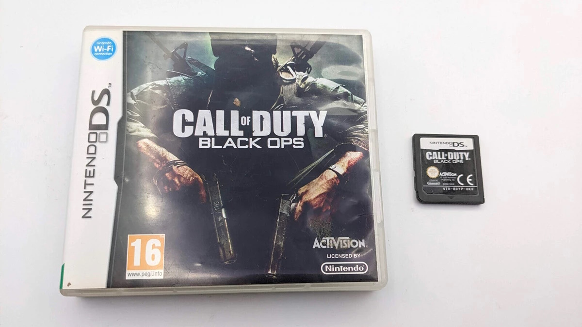 Call of Duty: Black Ops Game packaging and cartridge