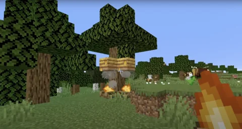 Campfire honey minecraft