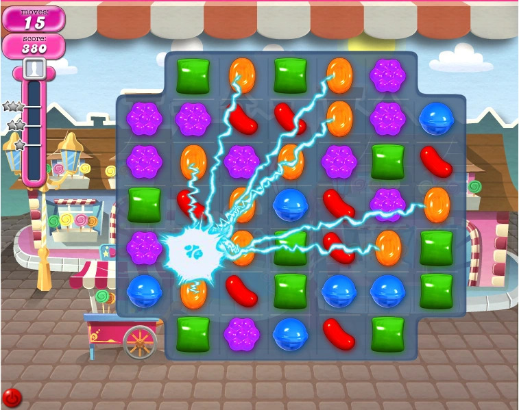 Candy Crush effect of color bomb Cheat Tips Tricks