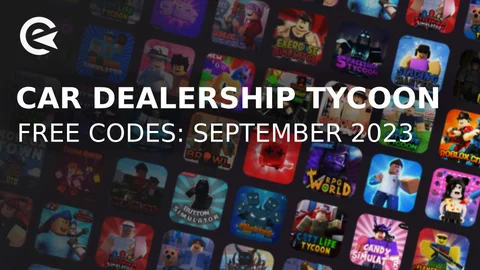 Car dealership tycoon codes september 2023