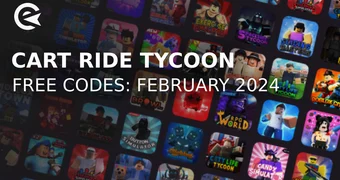 Cart ride tycoon codes february