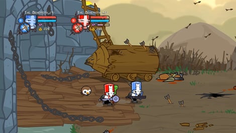 Castle crashers remastered switch screenshot01