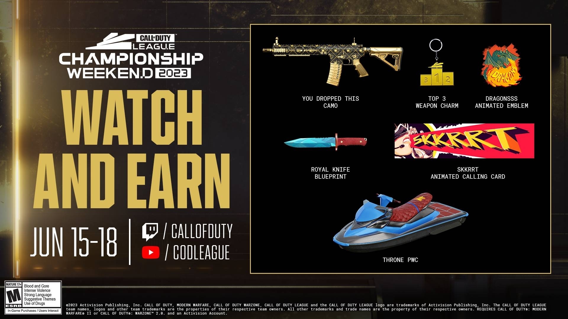 MW2 & WZ2: Free CDL Champs Rewards For Everyone