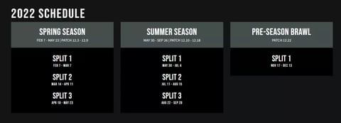 Champions queue schedule