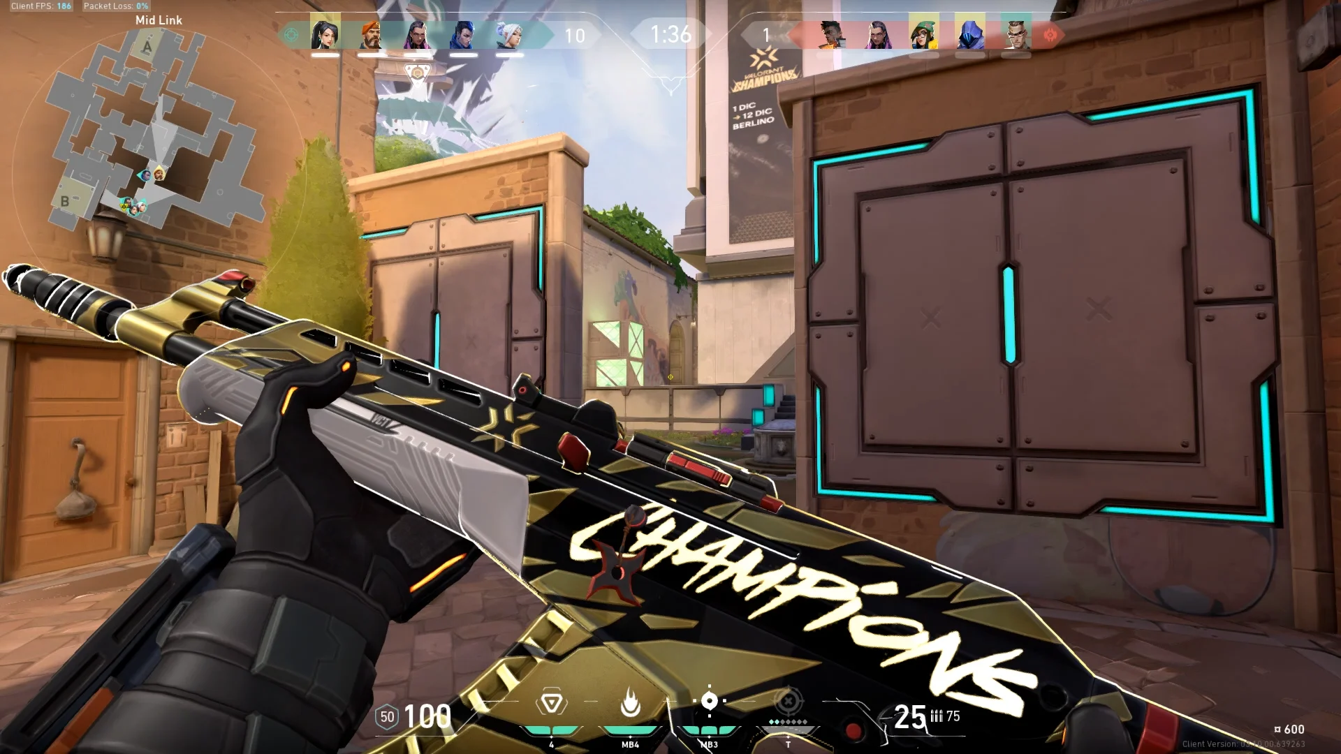 Champions vandal