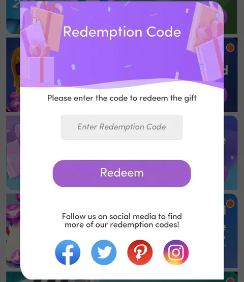 Chapters redeem codes