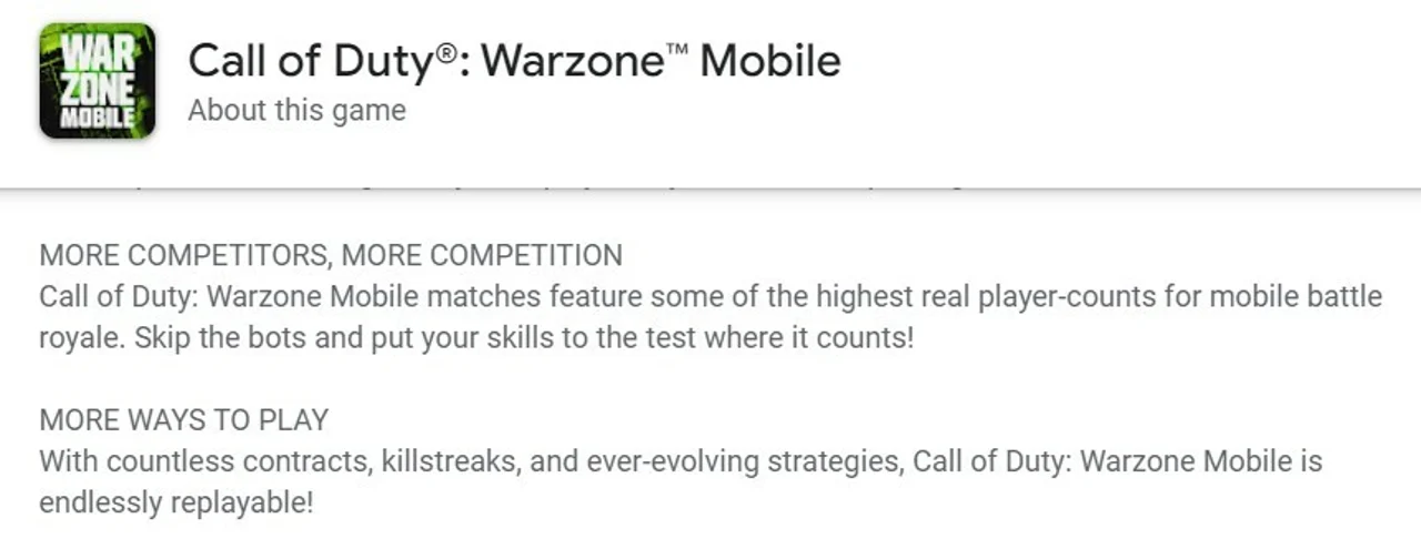 COD warzone mobile skip the bots