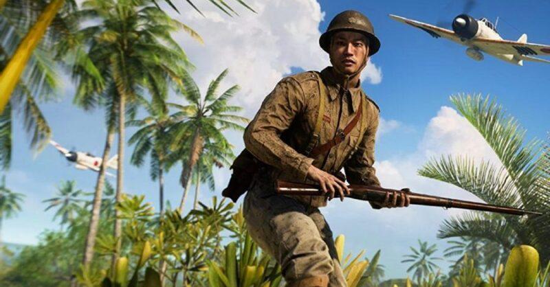 Cod ww2 vanguard pacific map warzone pois