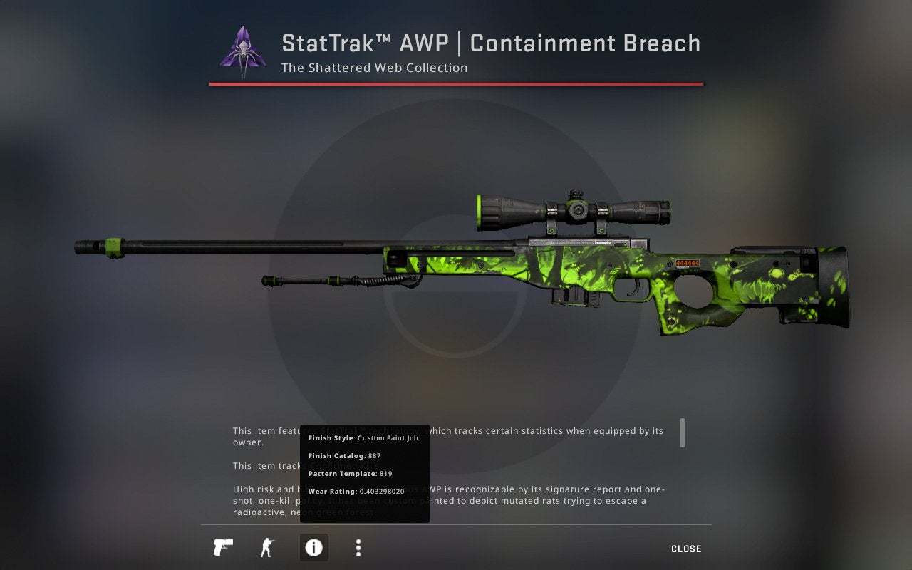 Containment breach awp