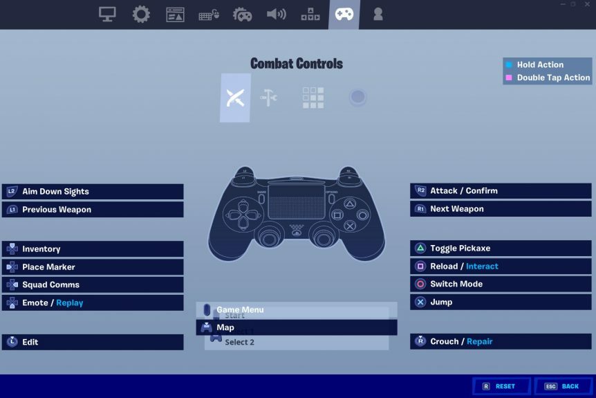 Fortnite: Best controller settings to get better. | ©Fortnite