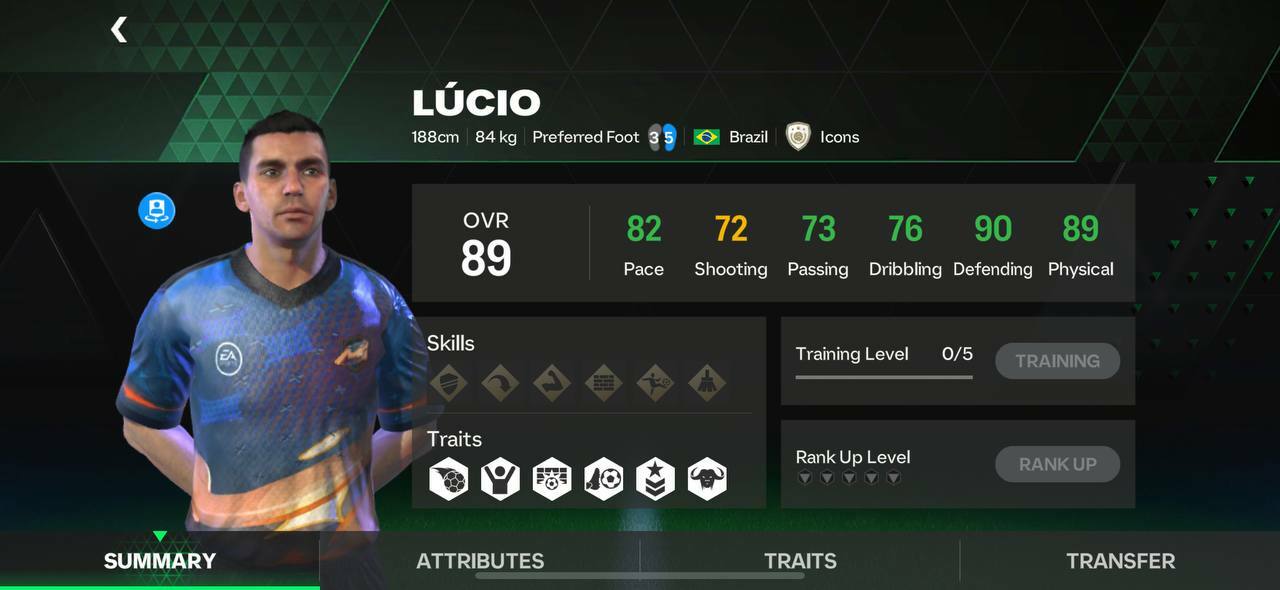 Best Defender EA Sports FC Mobile Lucio