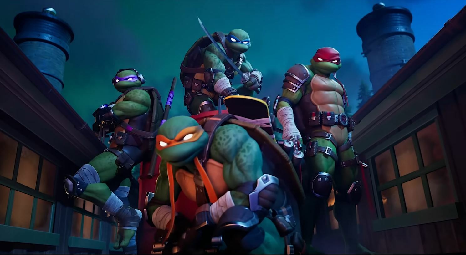 Fortnite x TMNT Cosmetics