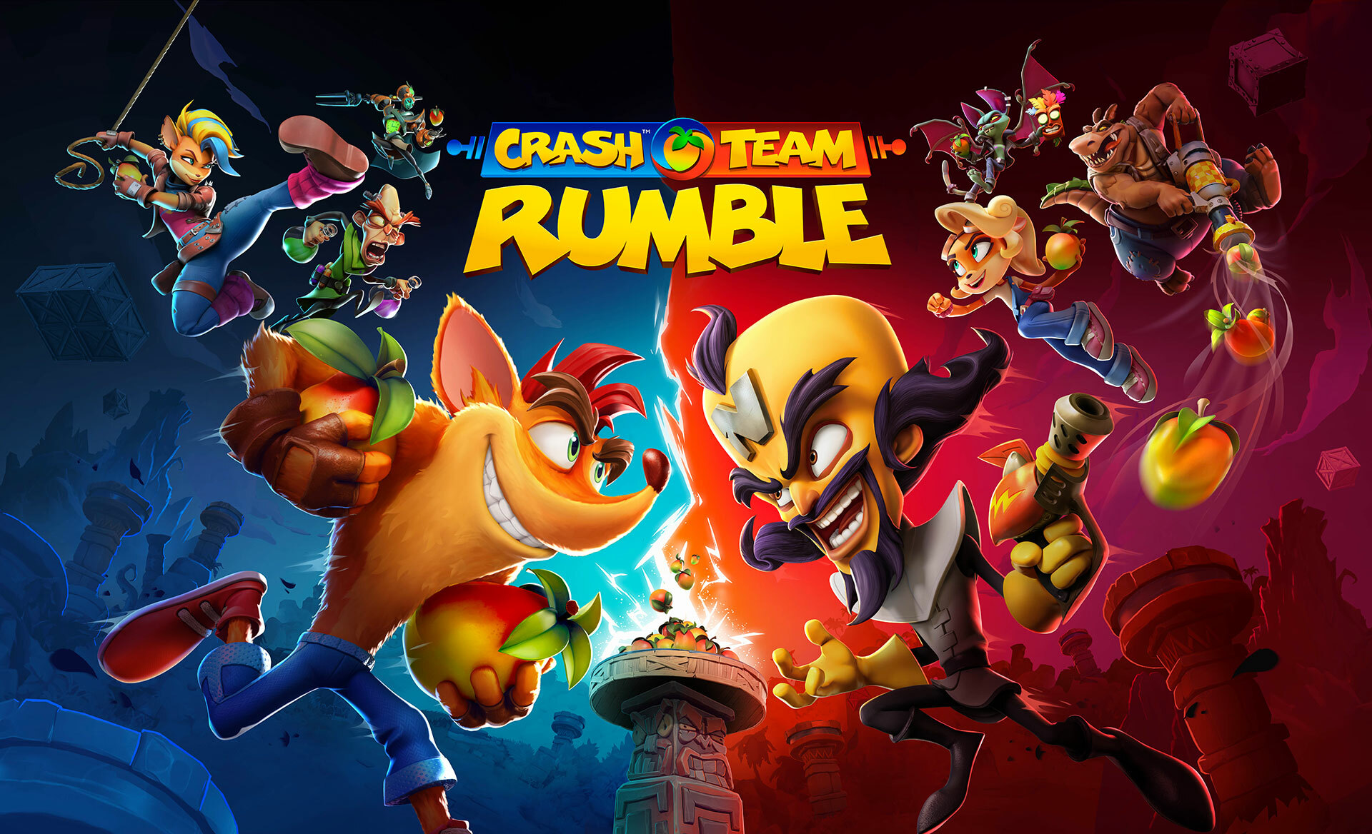 Crash Team Rumble Title Screen