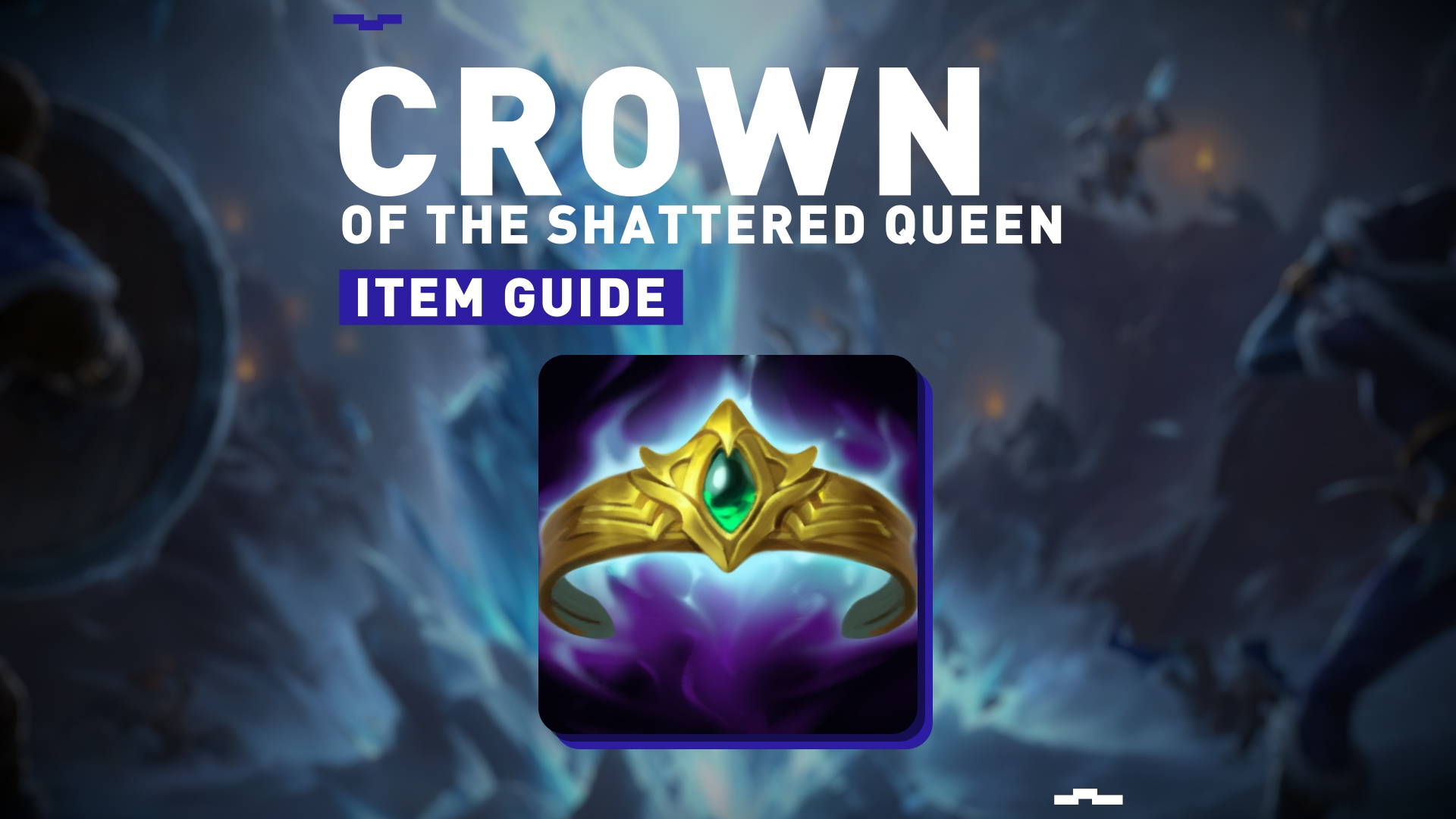 Crown of the shattered queen new mythic item lol 00000