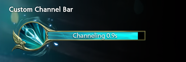 Custom channel bar