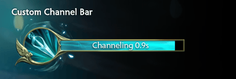 Custom channel bar