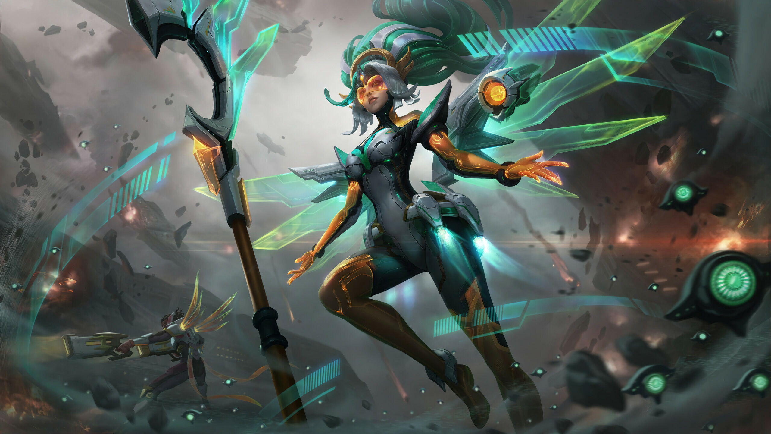 Cyber halo janna 4k