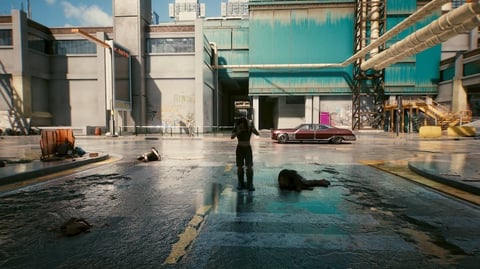 Cyberpunk 2077 third person mod