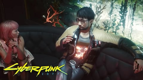 Cyberpunk hideo kojima easter egg