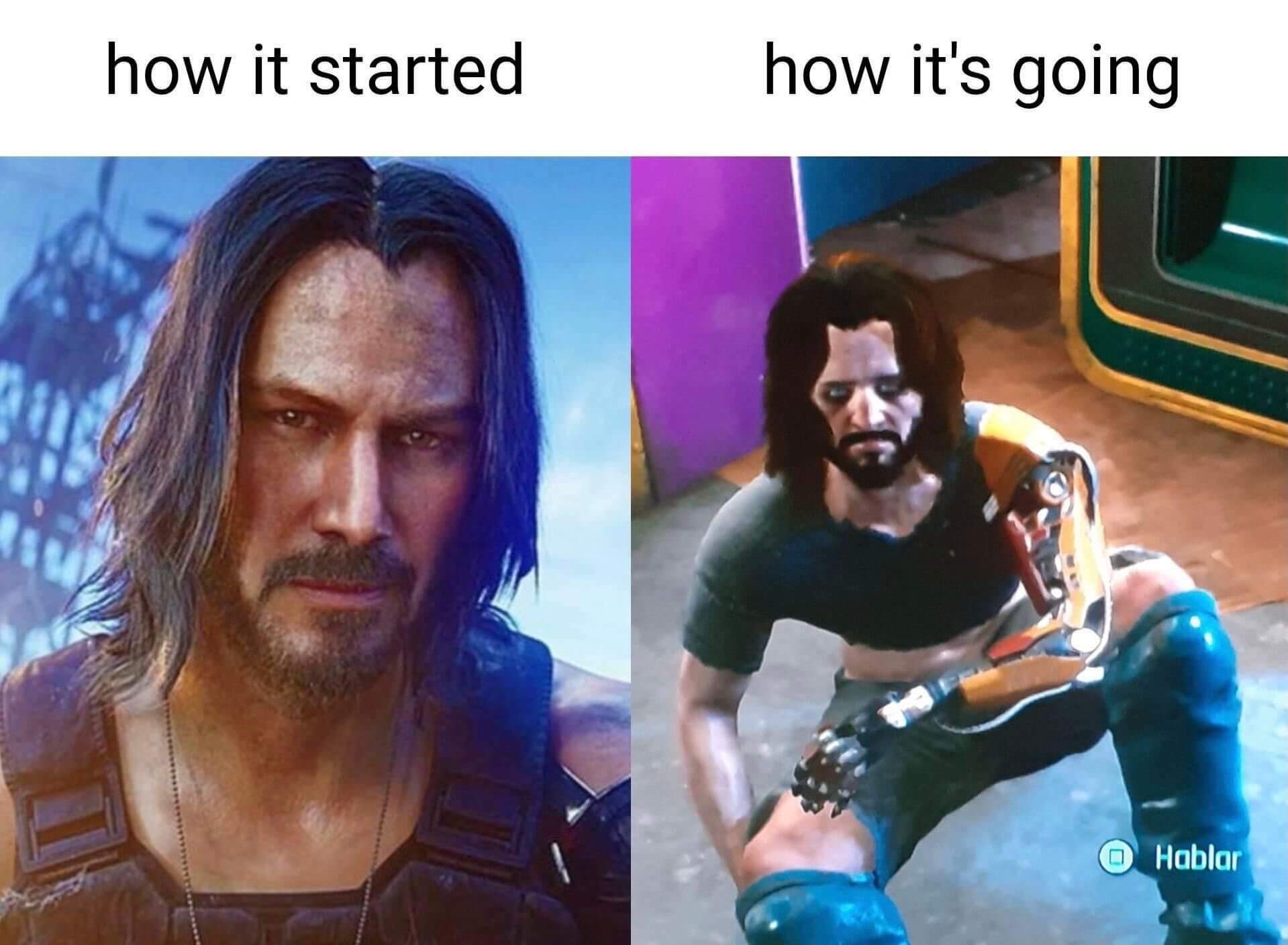 Cyberpunk 2077 Memes